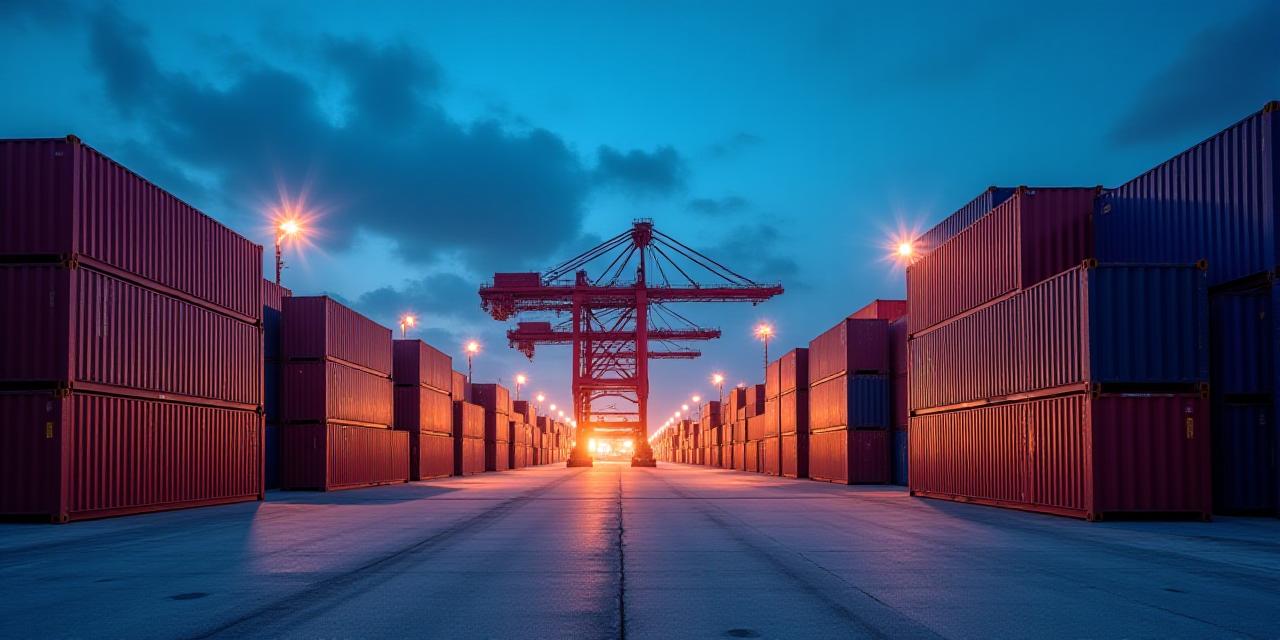 Modern logistics hub in Charleston SC