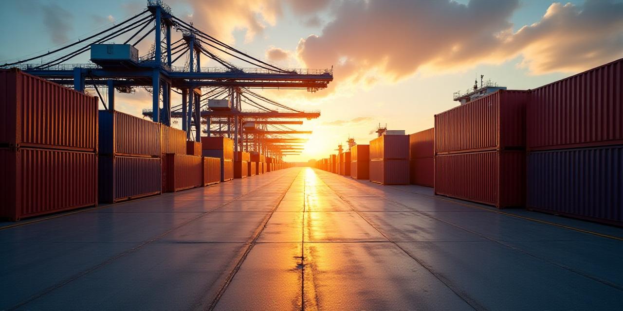 Modern supply chain management hero